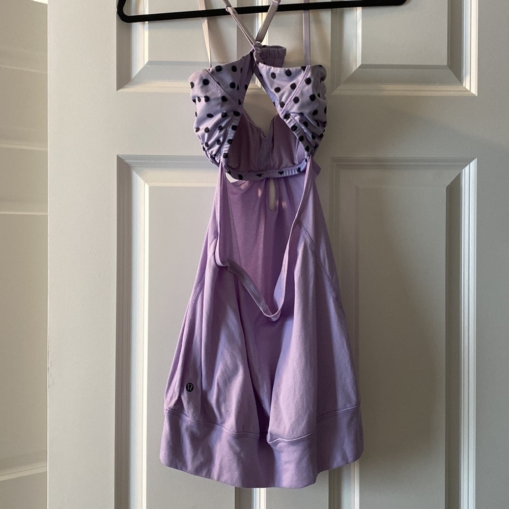 Lululemon Tank/Sports Bra Top. Light Purple. Size 4.